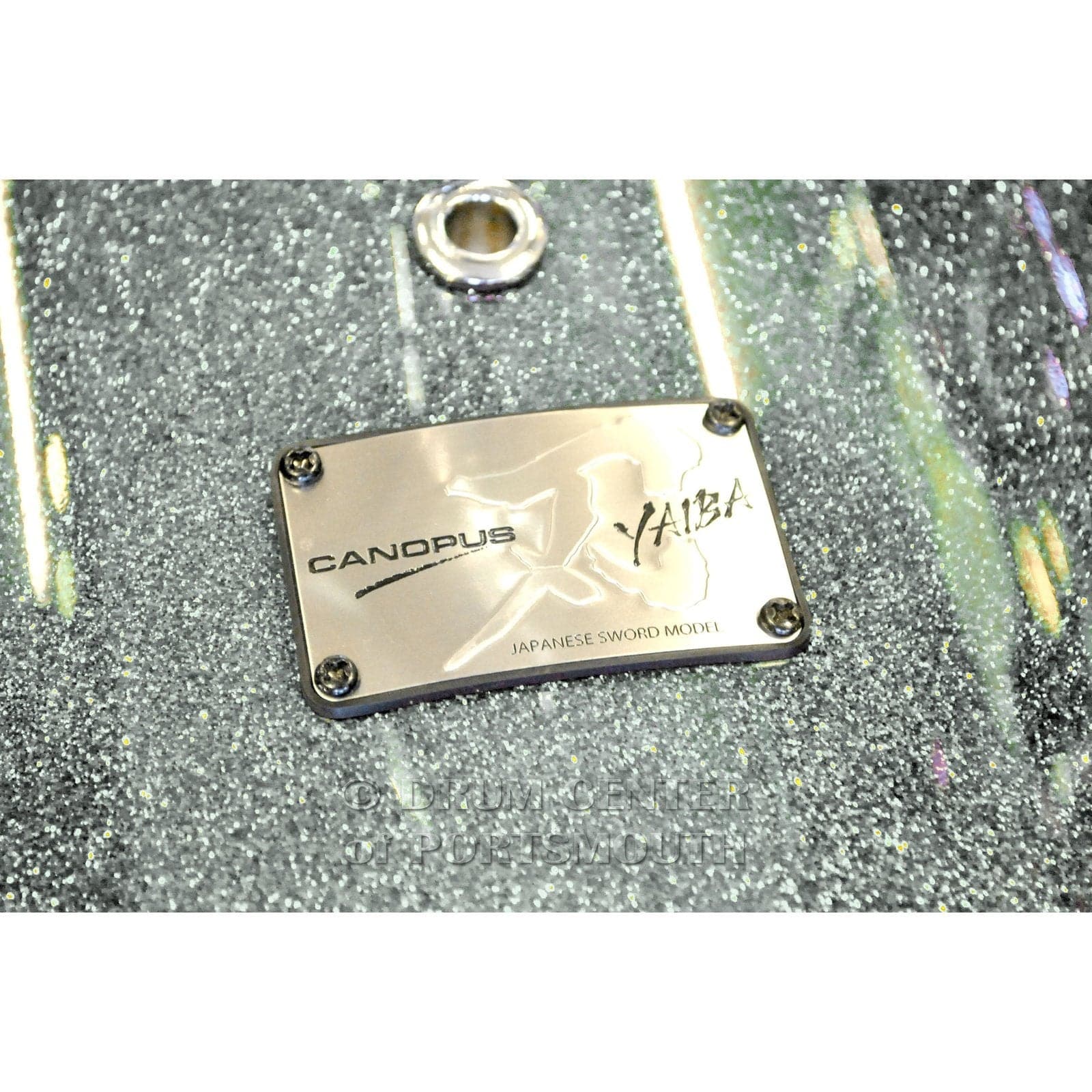 Canopus Yaiba 4pc Bop Kit Grey Sparkle Lacquer