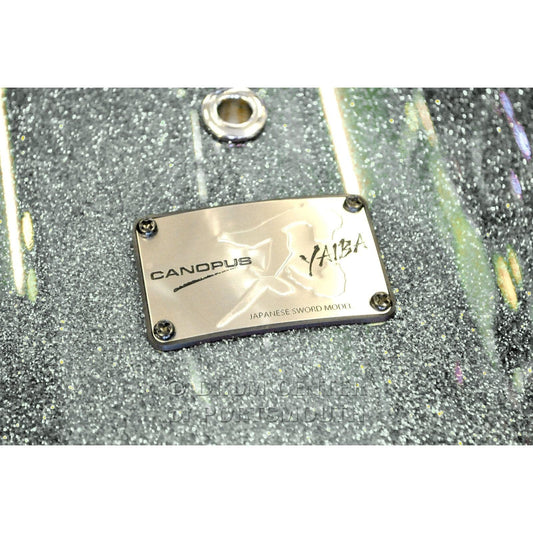 Canopus Yaiba 4pc Bop Kit Grey Sparkle Lacquer