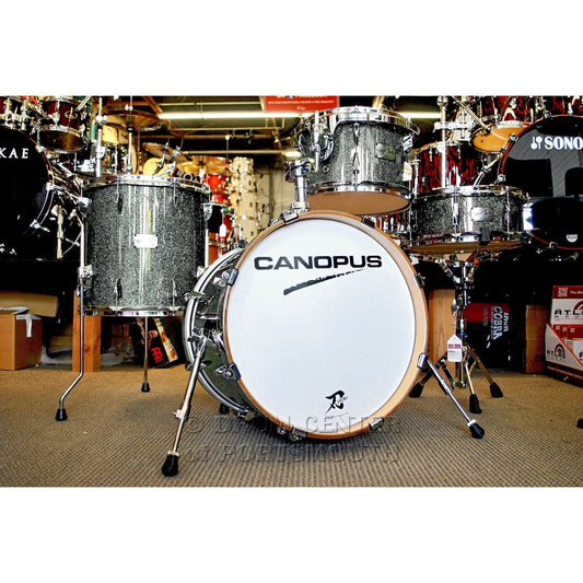 Canopus Yaiba 4pc Bop Kit Grey Sparkle Lacquer