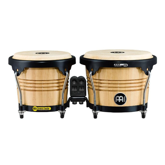 Meinl Free Ride Designer Series Wood Bongos 6 3/4 & 8 Natural