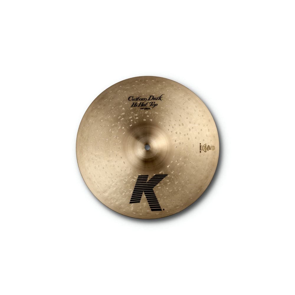 Zildjian K Custom Dark Hi Hat Cymbal Top 14"