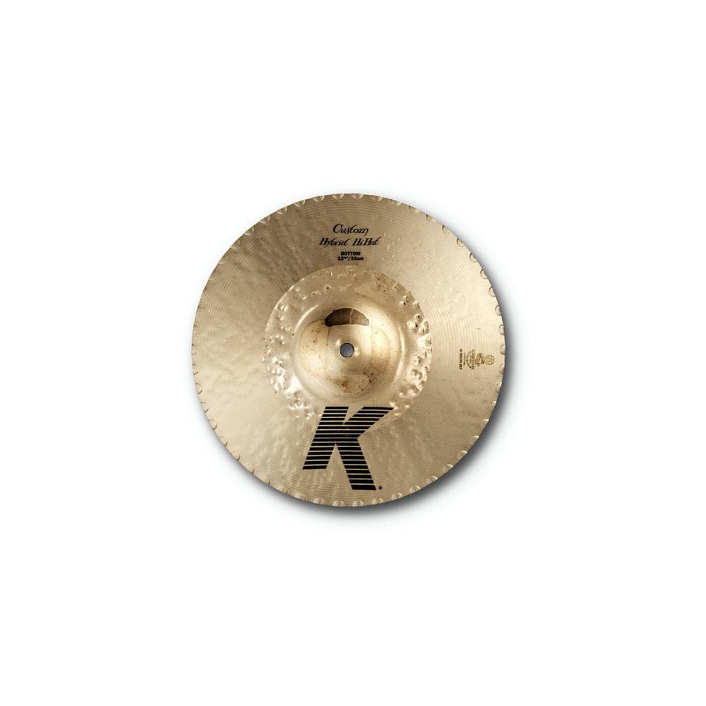 Zildjian K Custom Hybrid Hi Hat Cymbal Bottom 13.25"