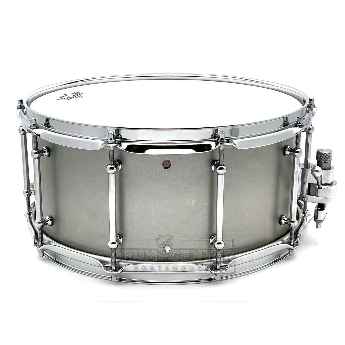 Keplinger Stainless Steel Snare Drum 14x6.5 w/Trick Throwoff