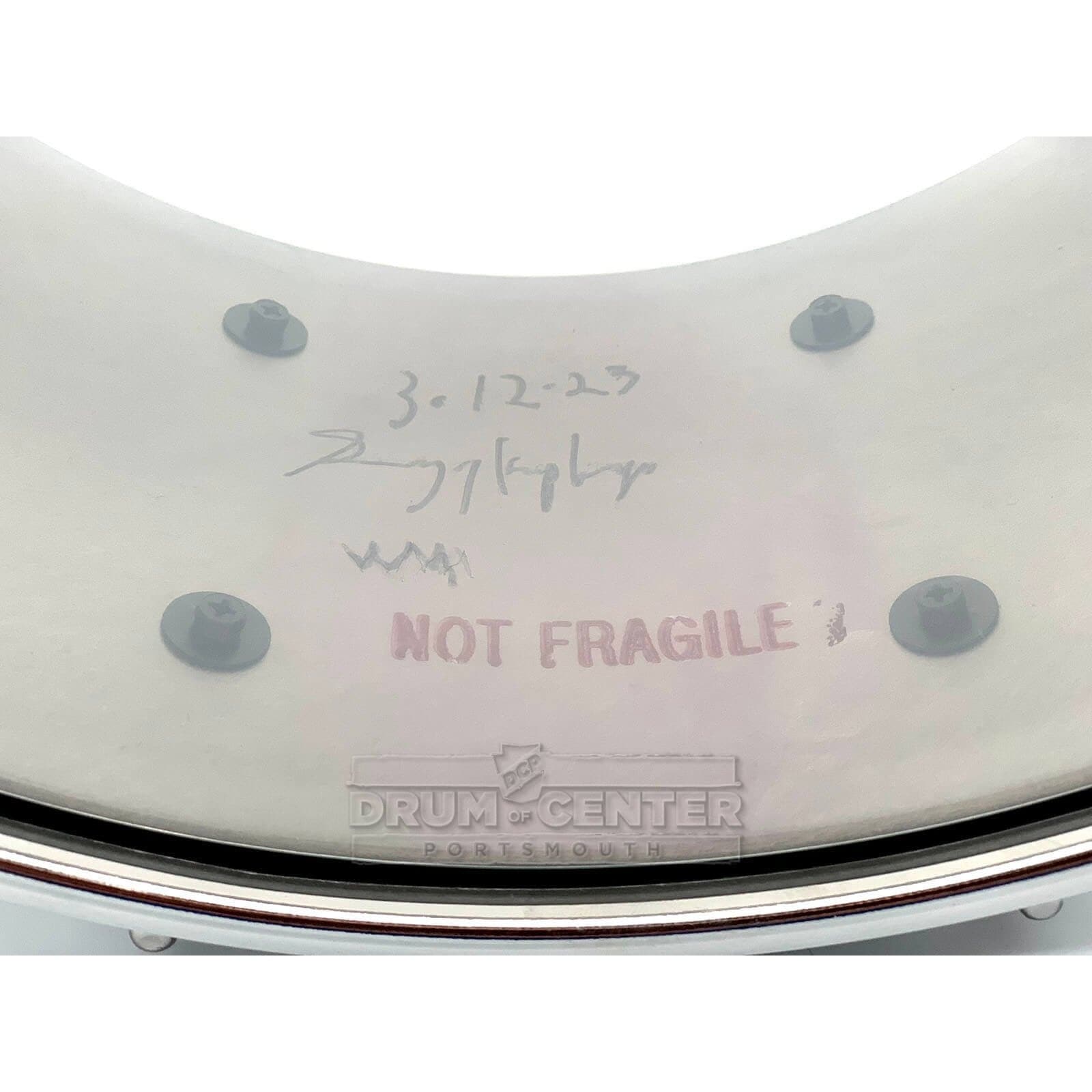 Keplinger Stainless Steel Snare Drum 14x6.5 w/Trick Throwoff