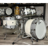 Gretsch Brooklyn 5pc Euro Drum Set Silver Mist Duco