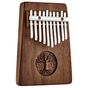 Meinl Sonic Energy Solid Kalimba C Major 10-Notes Tree Of Life Symbol