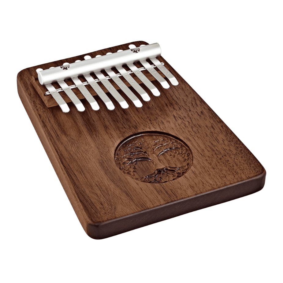 Meinl Sonic Energy Solid Kalimba C Major 10-Notes Tree Of Life Symbol