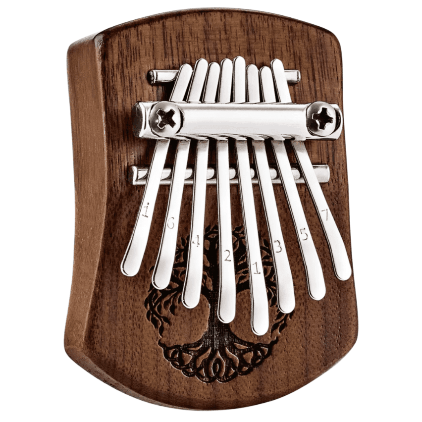 Meinl Sonic Energy Mini Kalimba C Major 8-Note Tree Of Life Symbol