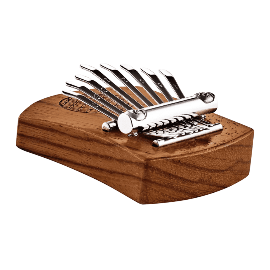 Meinl Sonic Energy Mini Kalimba C Major 8-Note Flower Of Life Symbol