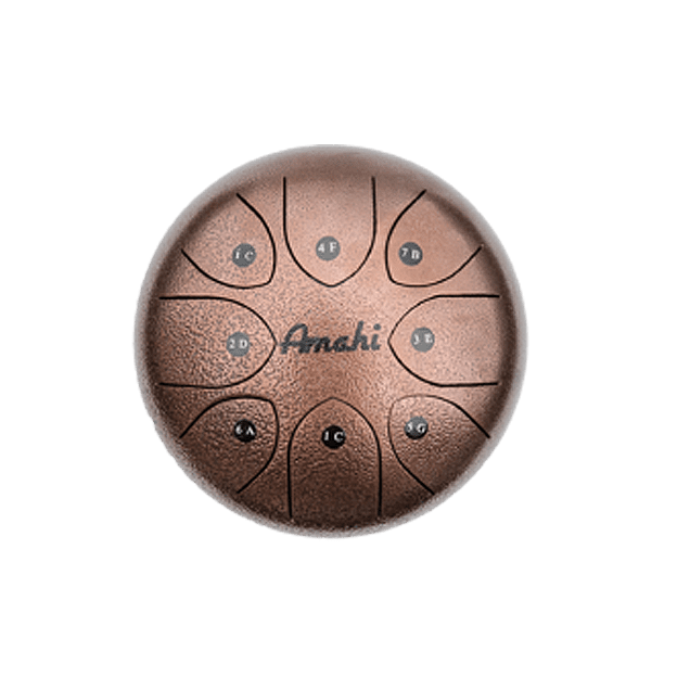 Amahi Steel Tongue Drum 6 - Bronze