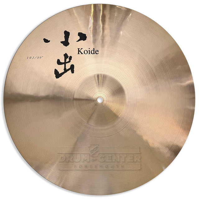 Koide 10J Traditional Crash Ride Cymbal 20"