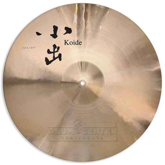 Koide 10J Traditional Crash Ride Cymbal 20" 2016 grams