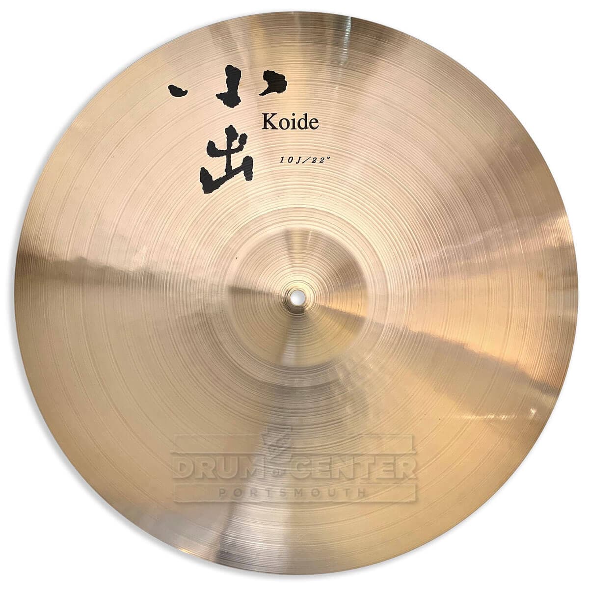 Koide 10J Traditional Ride Cymbal 22" 2486 grams
