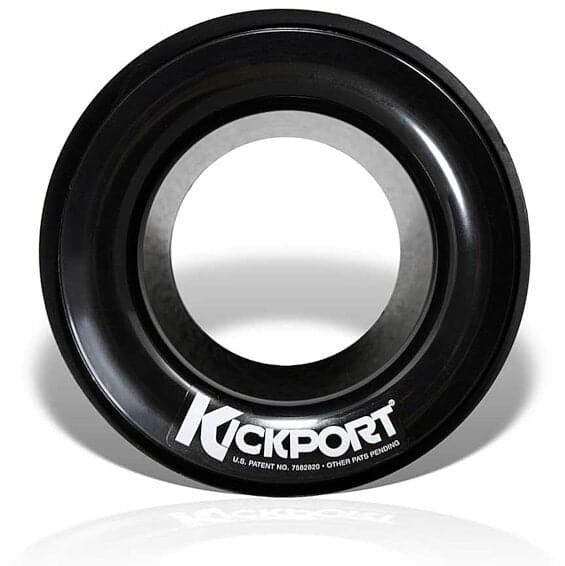 Kickport Sonic Enhancement Bass Drum Port Insert - Black