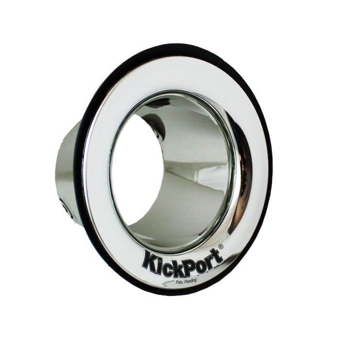 Kickport Sonic Enhancement Bass Drum Port Insert - Chrome