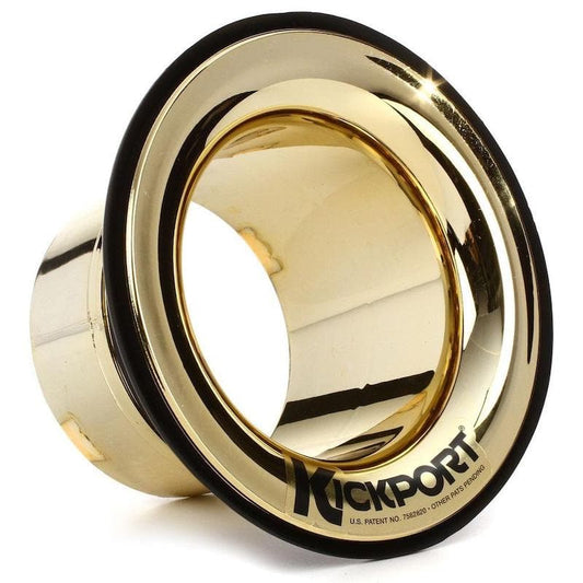 Kickport Sonic Enhancement Bass Drum Port Insert - Gold