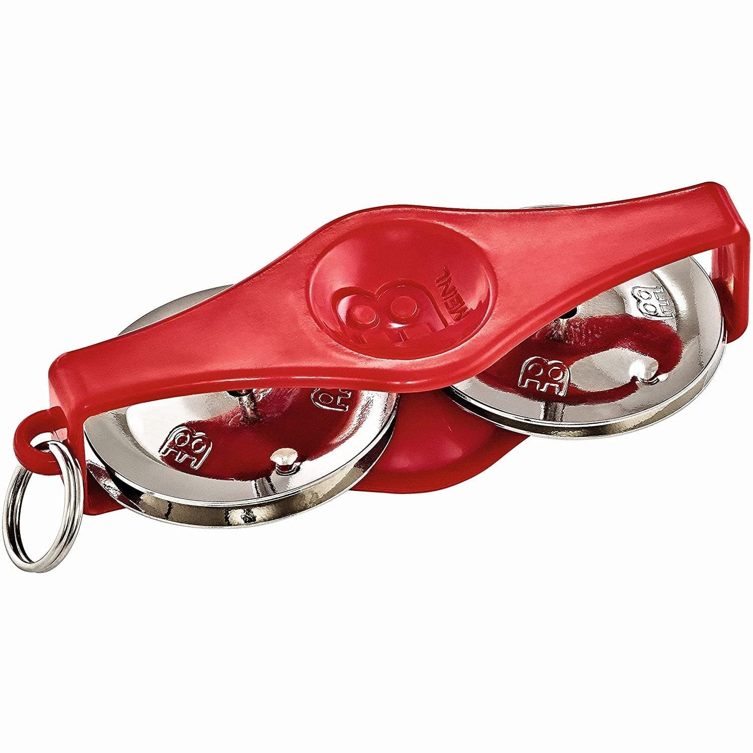 Meinl Key Ring Tambourine Red