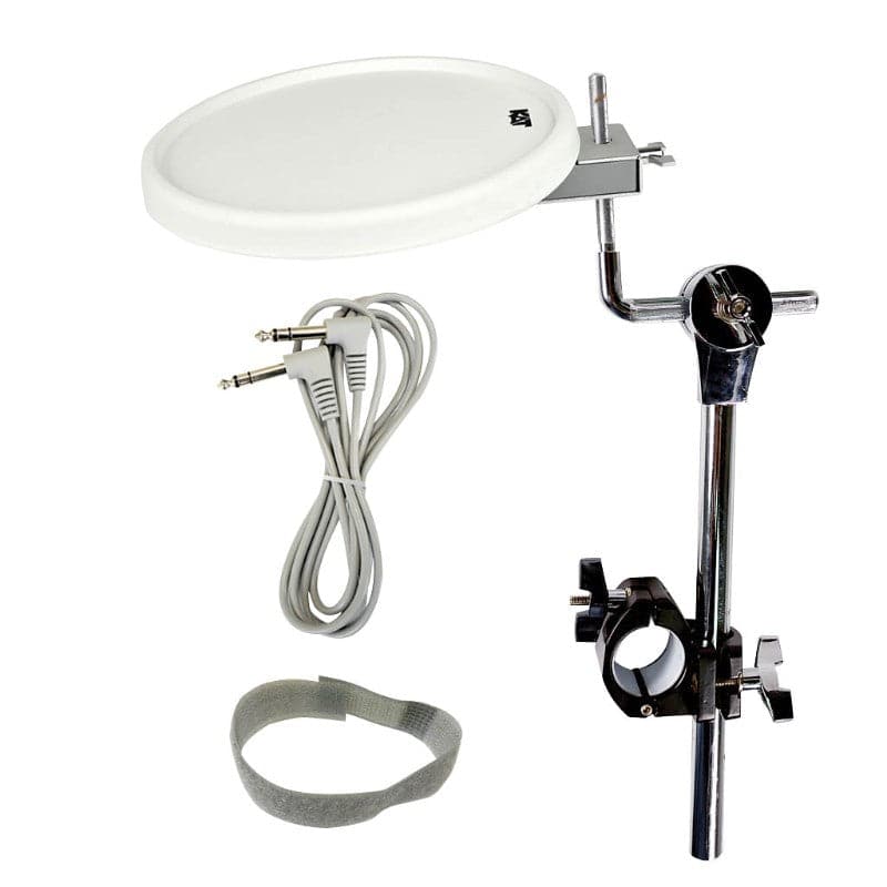 Kat Electronic Percussion 9-inch Pad With Tom Arm, Clamp, 8-foot Cable, And Velcro Tie