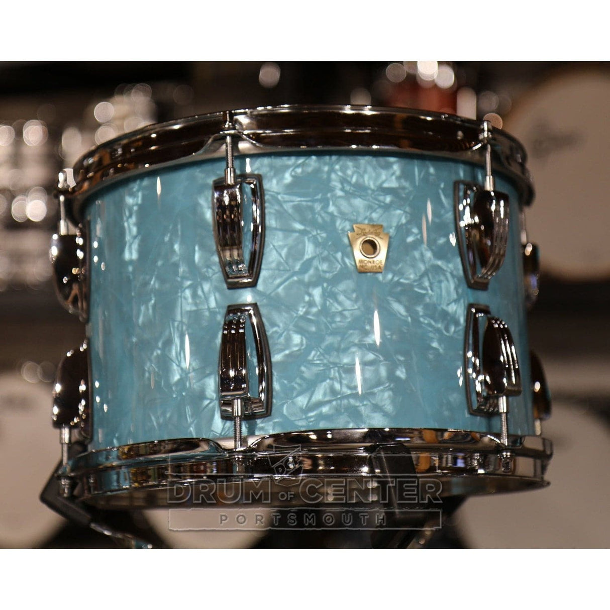 Ludwig Classic Maple 3pc "Hepkat" Drum Set Glacier Blue