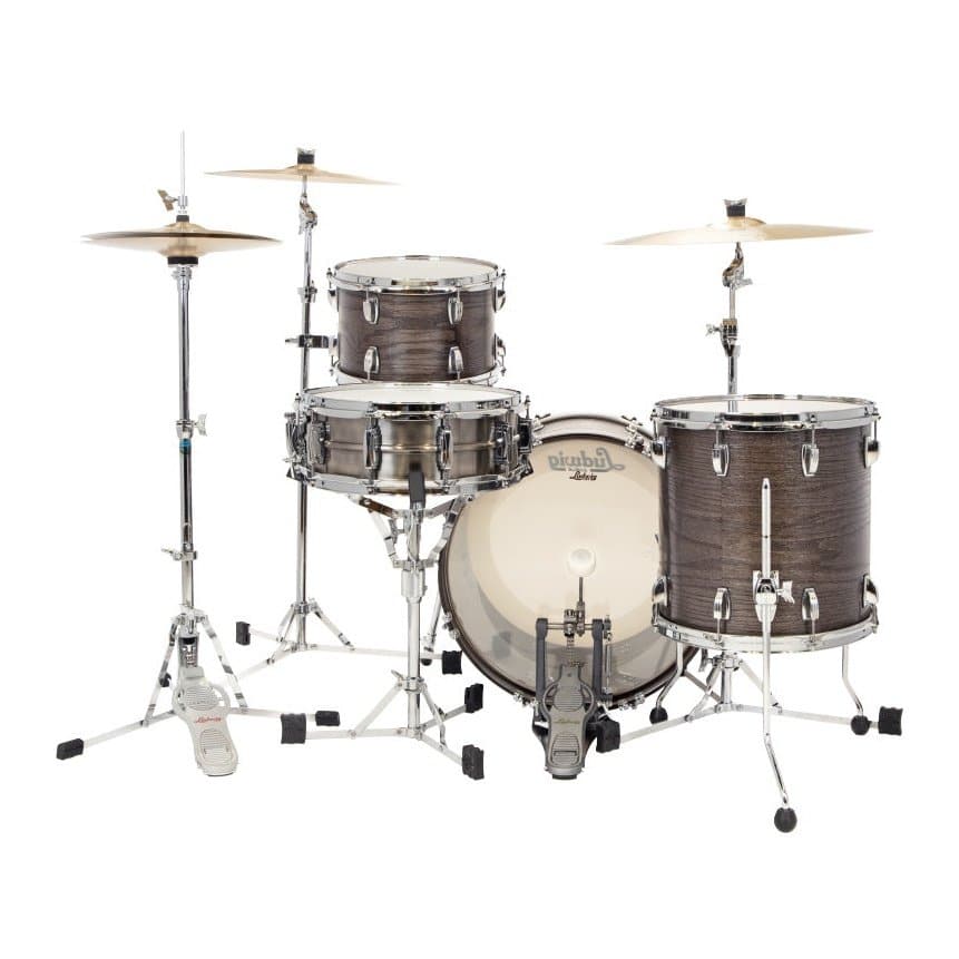 Ludwig Classic Oak 3pc Pro Beat Drum Set Night Oak
