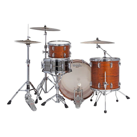 Ludwig Classic Oak 3pc Pro Beat Drum Set Tennessee Whiskey