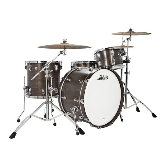Ludwig Classic Oak 3pc Pro Beat Drum Set - Smoke