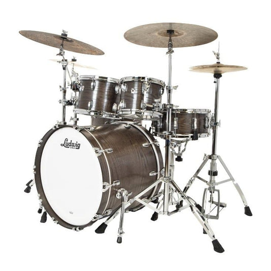 Ludwig Classic Oak 4pc Mod Drum Set - Smoke