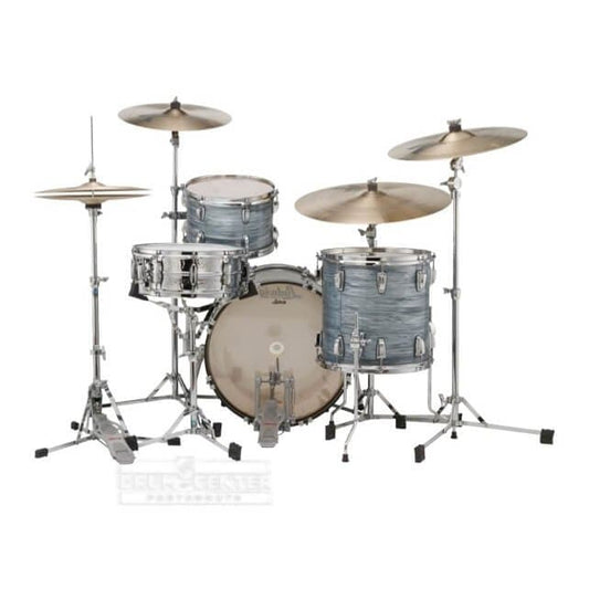 Ludwig Classic Maple Downbeat Drum Set Vintage Blue Oyster