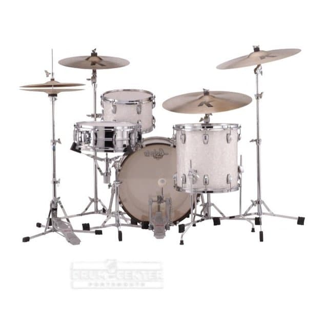 Ludwig Classic Maple Fab Drum Set White Marine Pearl