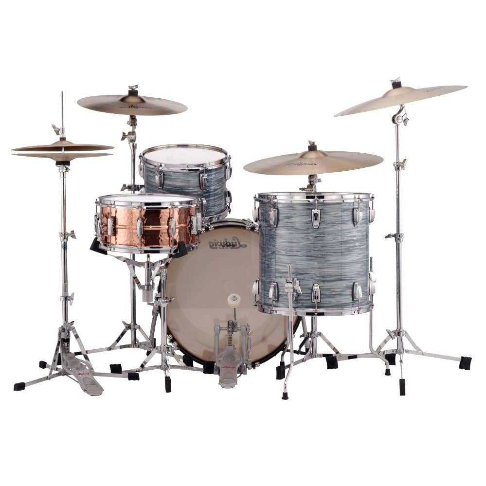 Ludwig Classic Maple Fab Drum Set Vintage Blue Oyster