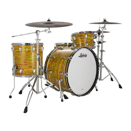 Ludwig Classic Maple Pro Beat Drum Set Citrus Mod
