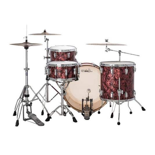 Ludwig Classic Maple 3pc Drum Set - Burgundy Pearl