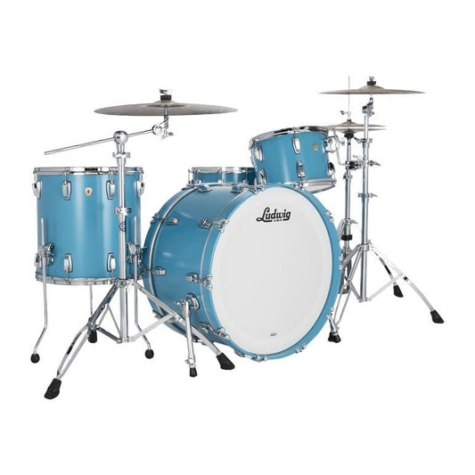 Ludwig Classic Maple 3pc Drum Set - Heritage Blue