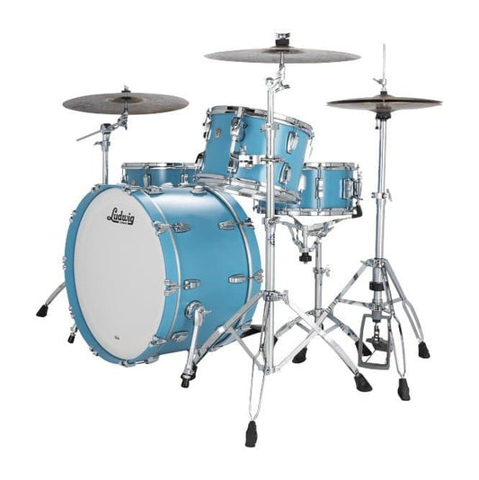Ludwig Classic Maple 3pc Drum Set - Heritage Blue
