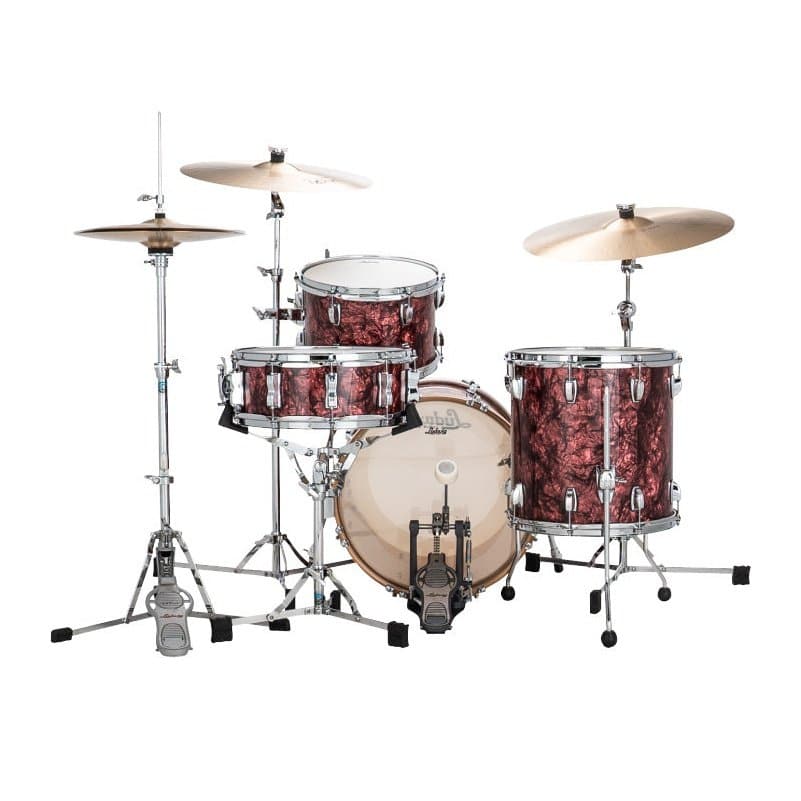Ludwig Classic Maple Jazzette 3pc Drum Set Burgundy Pearl
