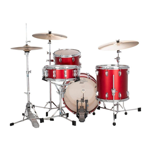 Ludwig Classic Maple 3pc Jazzette Drum Set Diablo Red