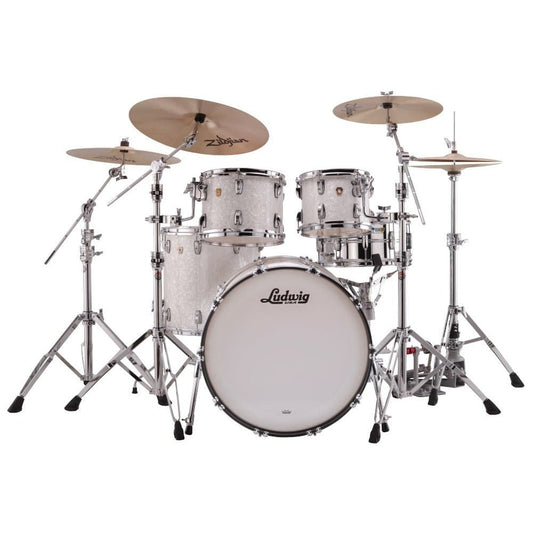 Ludwig Classic Maple Mod Drum Set White Marine Pearl