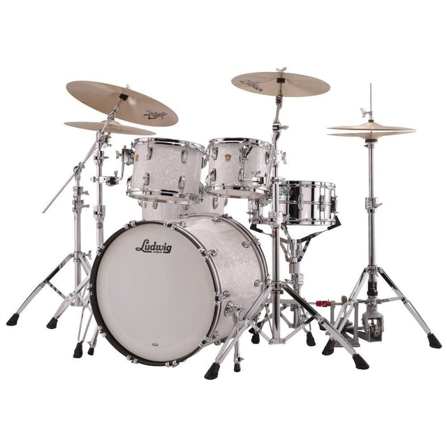 Ludwig Classic Maple Mod Drum Set White Marine Pearl