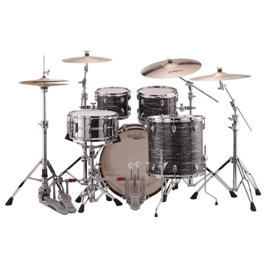 Ludwig Legacy Mahogany Mod Drum Set - Vintage Black Oyster