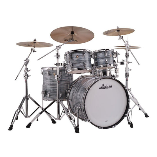 Ludwig Classic Maple Mod Drum Set Vintage Blue Oyster