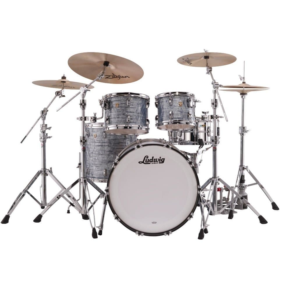 Ludwig Classic Maple Mod Drum Set Sky Blue Pearl