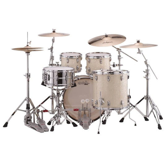 Ludwig Classic Maple Mod Drum Set Vintage White Marine