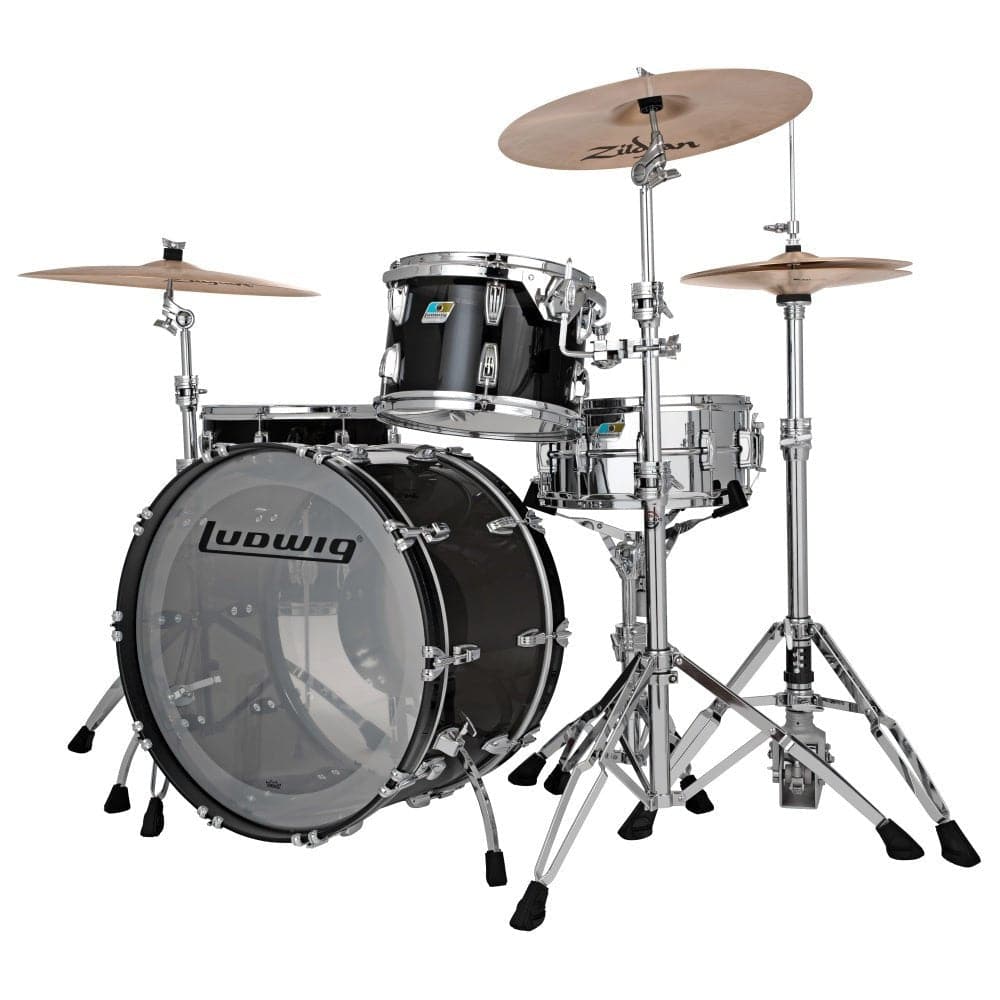 Ludwig Vistalite Pro Beat Drum Set w/Large Lugs - Smoke