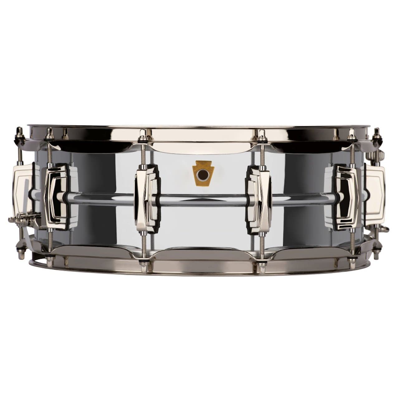 Ludwig LB402BN Super Ludwig Chrome Over Brass Snare Drum 14x6.5 w/Nickel Hardware