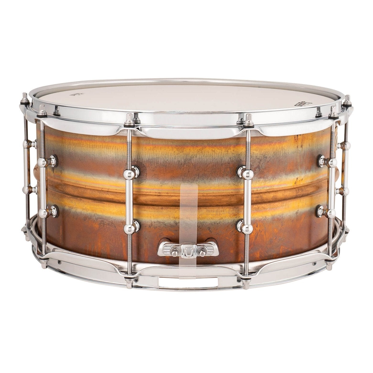 Ludwig LB552RT Supraphonic Raw Bronze Snare Drum 14x6.5 w/Tube Lugs