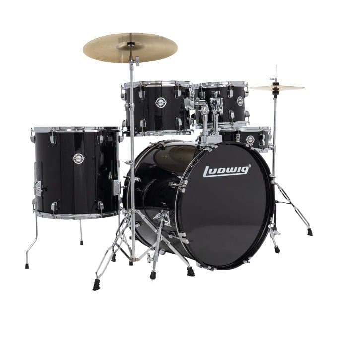 Ludwig Accent Drive Drum Set with Hardware and Cymbals