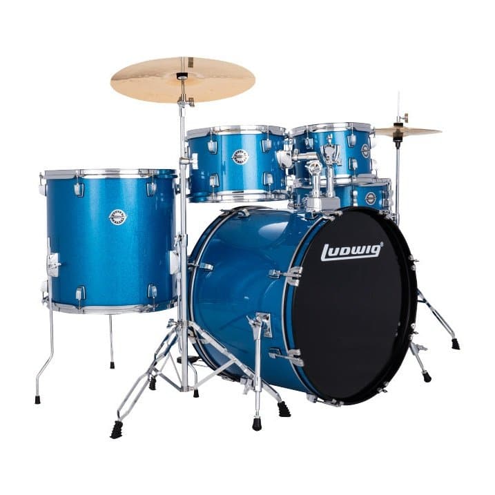 Ludwig Accent Drive Drum Set with Hardware and Cymbals