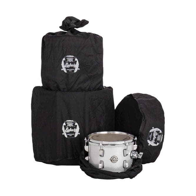 Ludwig Breakbeats Drum Set Silver Sparkle