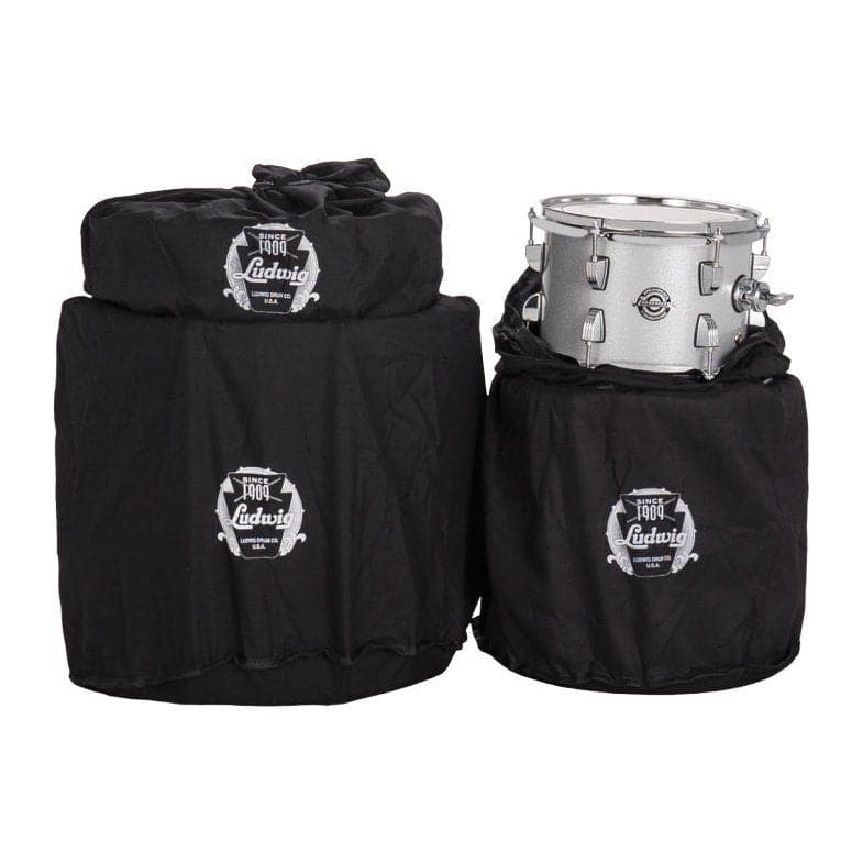 Ludwig Breakbeats Drum Set Silver Sparkle