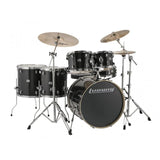 Ludwig Element Evolution 6pc Drum Set Black Sparkle w/Zildjian I Series Cymbals
